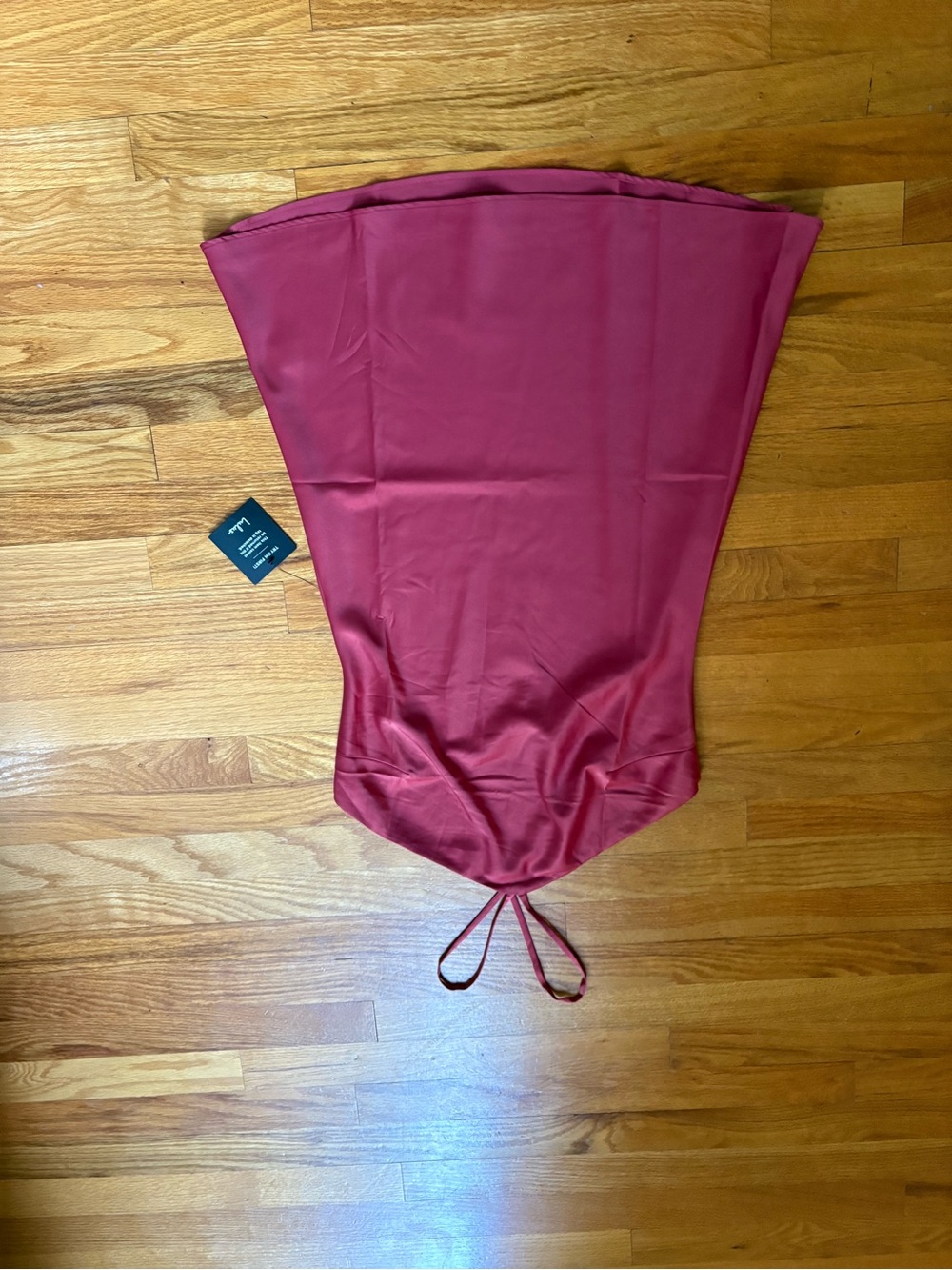 Lulu's Satin Halter Mini Dress
